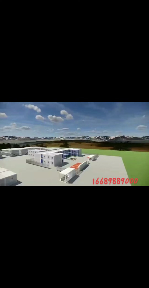 折叠房打包箱厂家:#上热门 #打包箱 #建筑工程 帝达速建住人折叠集装